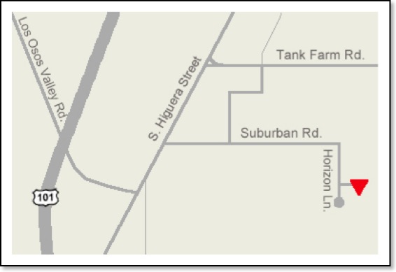Map to Ink Spot.com screen printing